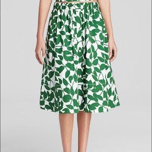 Kate Spade Skirt Garden Midi